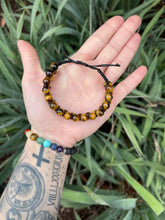 Load image into Gallery viewer, Double Shamballa Tigers eye
